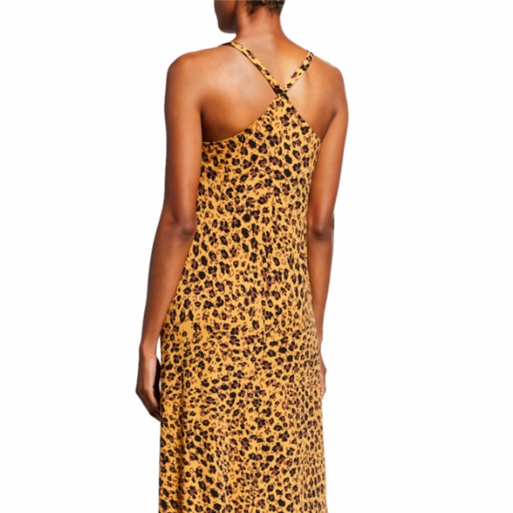 Donna Morgan Leopard Print Jersey Maxi Dress - Picture 3 of 10